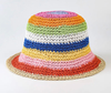 SOMBREROS DE PAJA CON TEJIDO